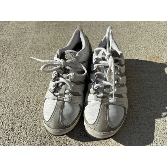 Nike Shox NZ Women Shoes White Light Gray Pink Shox NZ 313764 101 Size 7.5 - Picture 15 of 16